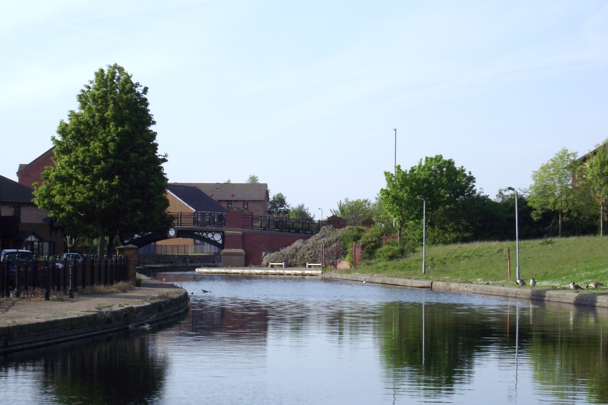 view of Leeds - Liverpool canal